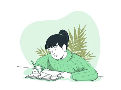 Landing page assets silent study loop animation | Lottie animation branding design graphic design illustration landing page landing page animation lottie animation motion graphics typography ui ux vector