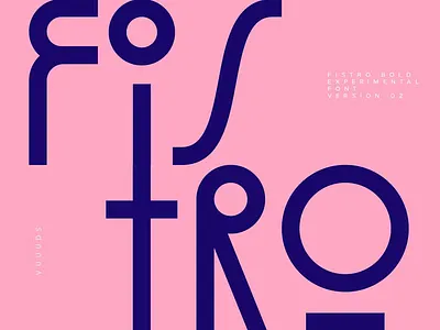 Fistro Bold Font branding display font font illustration logo sans serif serif type design typeface typography