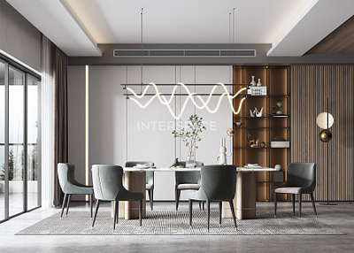 Modern Contemporary Dining Room Design Malaysia - Interspace dining room design home renovation malaysia interior design interior design selangor