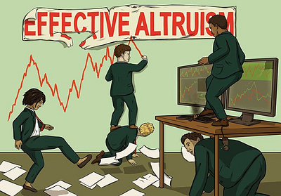 Effective Altruism X Max Erwin business conceptual economics editorial new year times people