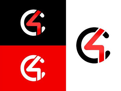 C4 Lettermark logo concept-2 3d animation branding design graphic design illustration logo ui ux vector