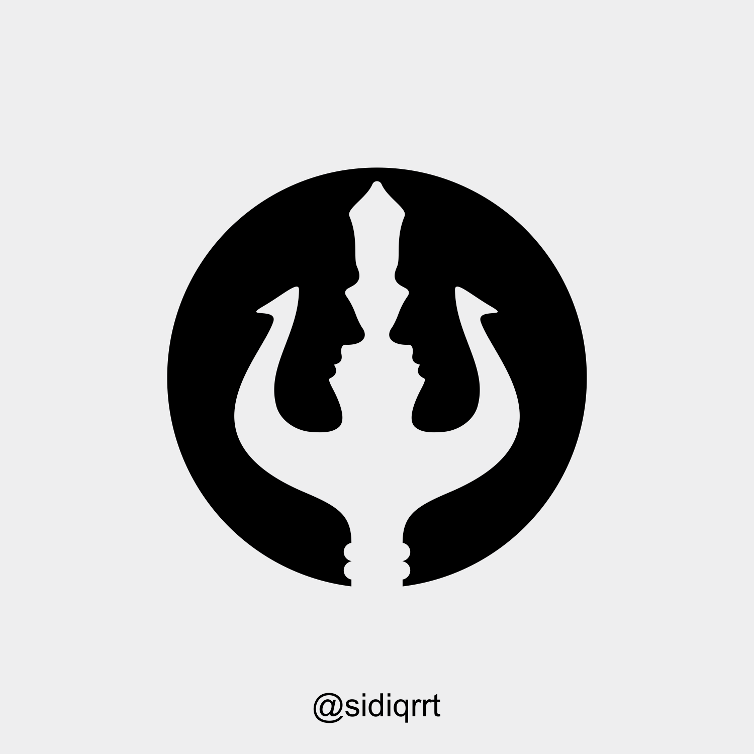 human spear design graphic design icon logo minimal