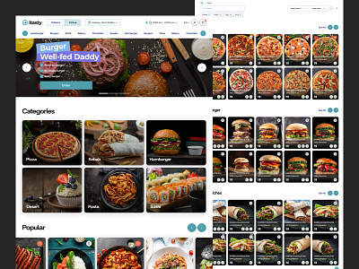 Itasty-food delivery services cooking delivery app dinner fast food food and drink food app food delivery food delivery aplication food delivery app food delivery service food order food web site foodie material minimalistic mobile food app restaurant app shipping food ui ux