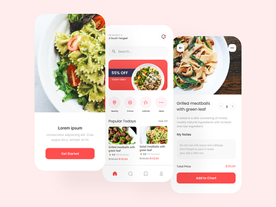 Food Delivery apps branding design graphic design illustration logo mobile udacoding ui web