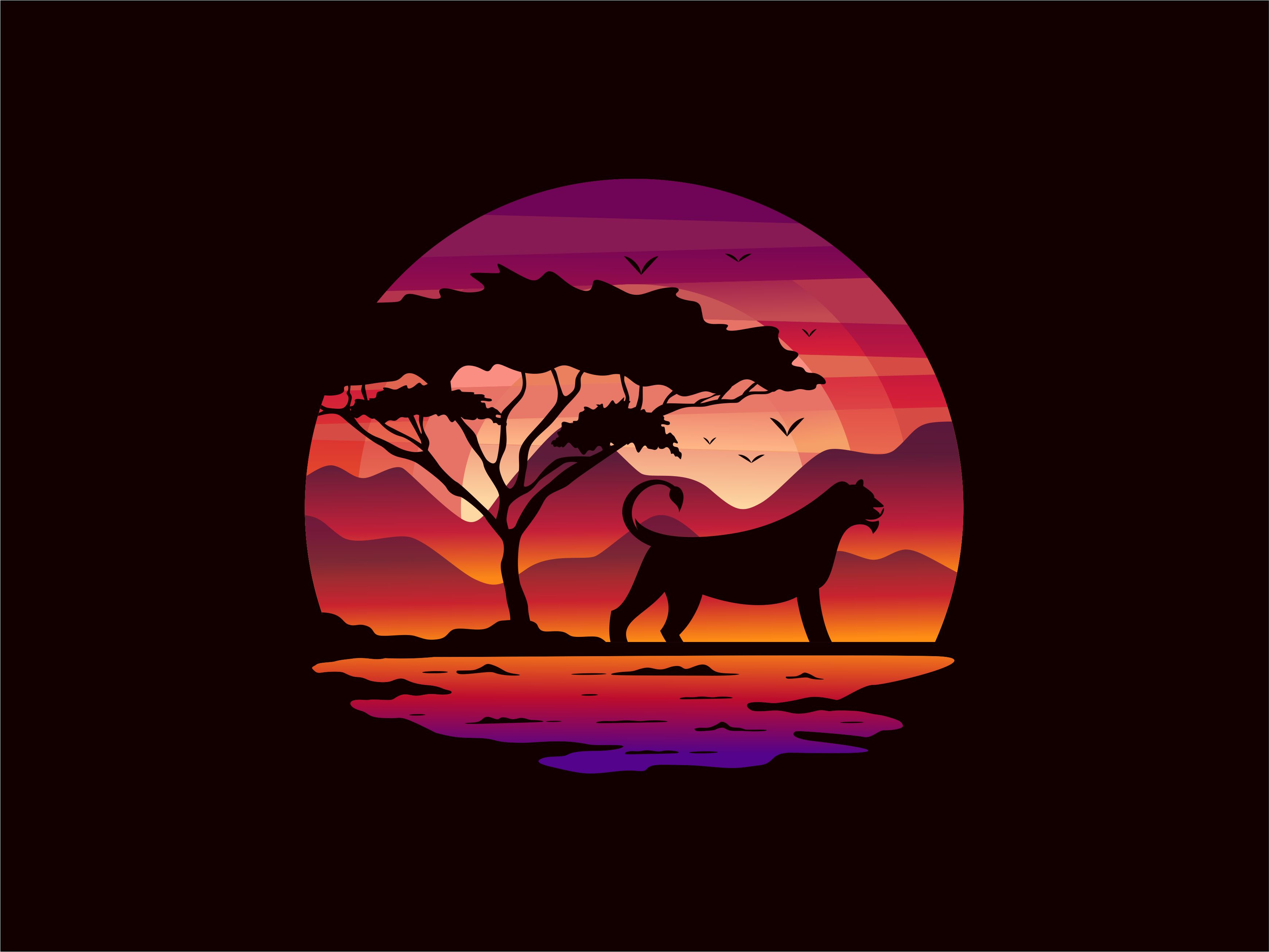 Example of Custom Wildlife & Nature Illustration