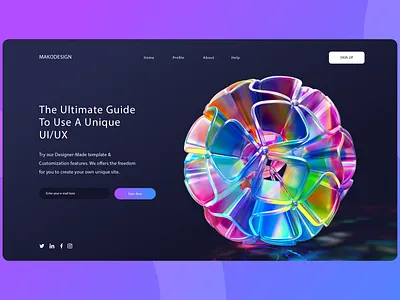 3D Modeling for UX/UI Design 3d 3dabstract 3dart 3ddesign 3dillustration 3dmodeling abstract art branding cinema4d design icon illustration logo redshift ui web