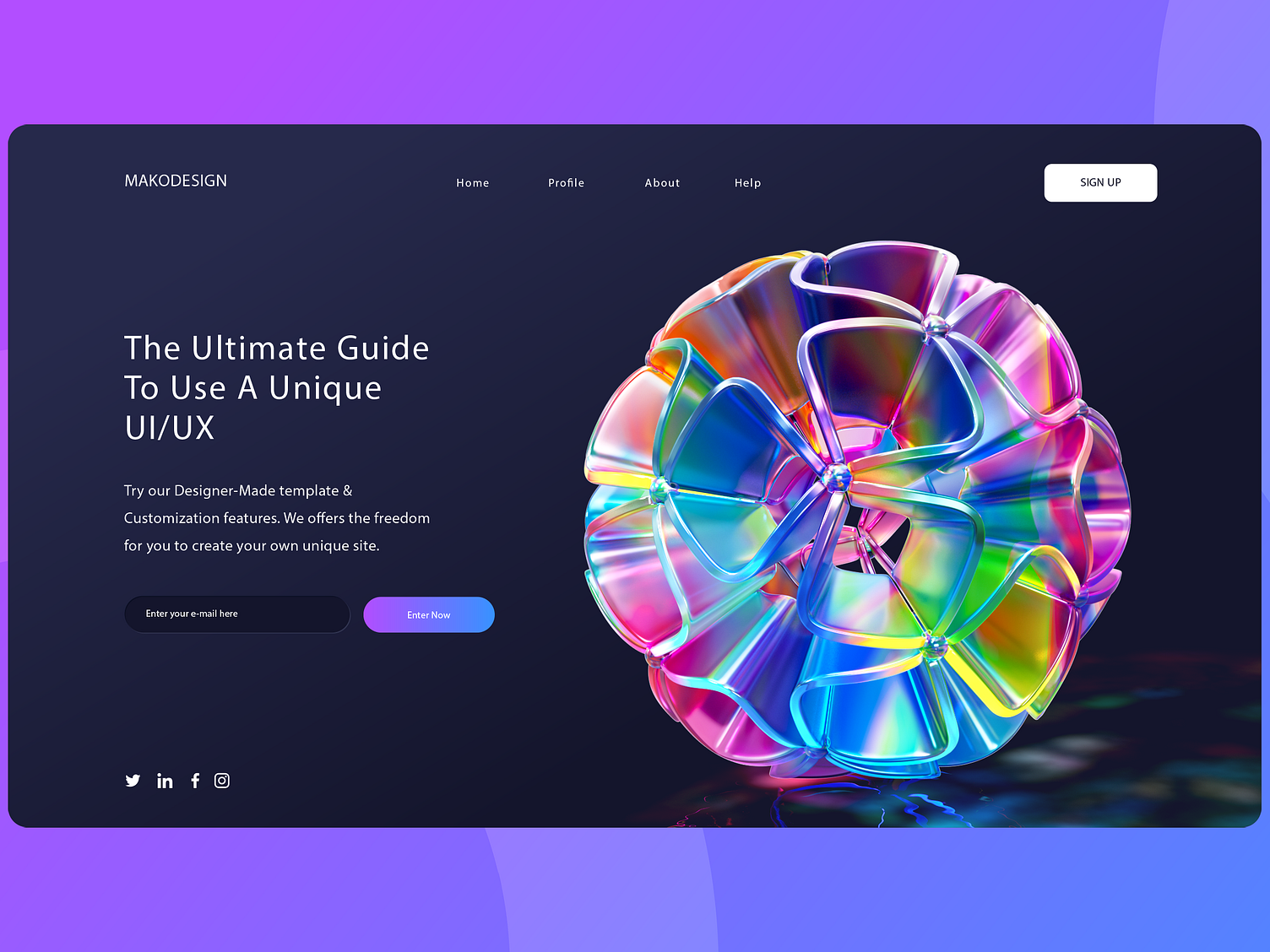 3D Modeling for UX/UI Design by Mako Tsereteli on Dribbble