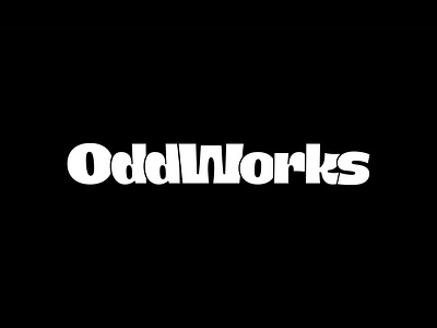 Oddworks coffee identity andstudio branding coffee design graphic design hipster identity letters liquid logo vector
