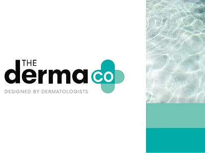 Brand Identity for The Derma Co beauty brand identity branding clinical cosmetic derma design doctor graphic design logo logo design packaging plus skincare vector