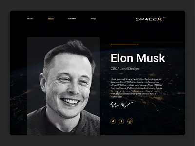 SpaceX- Web Design UI creative design graphic design innovation lonmusk paceexploration spacetechnology spacex ui uidesign webdesign