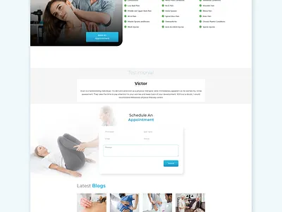 Millwoods Physical Therapy Centre - Website for Physiotherapy branding design graphic design ui ux websitedevelopment wordpresswebsite
