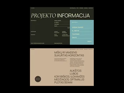 Laurai, project information animation architecture beige blue city clean color design green grid housing interaction landing minimal parallax scroll typography ui web website