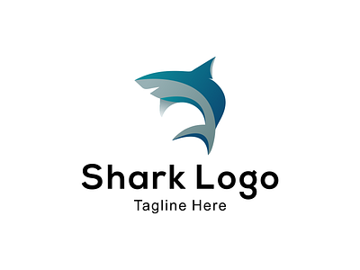 shark logo 3d animal animation app awesome branding design graphic design illustration logo logos motion graphics shark tagline ui vector