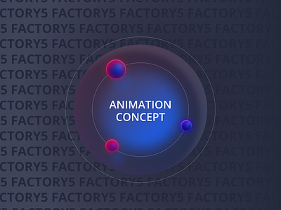 Site animation concept design graphic design vector