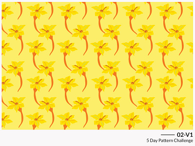 Repeat Pattern 02 (5 day challenge) abstract adobe illustrator design fabric pattern floral pattern graphic design illustration minimal pattern a day pattern art patterns repeat pattern repeating pattern repeatpattern seamless pattern surface pattern surface pattern designer surfacedesign textile pattern textile print