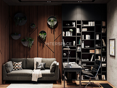 Modern Study Room Design Malaysia - Interspace home renovation malaysia interior design interior design selangor study room design
