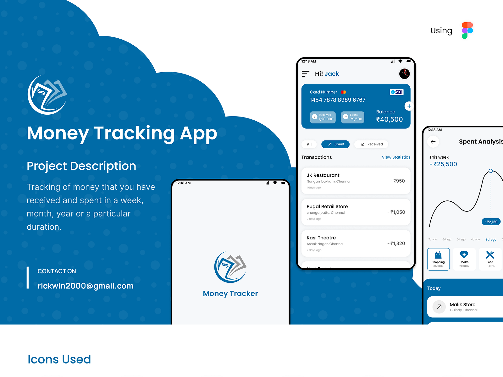 Money Tracking App UI By Rickwin Xavier On Dribbble money-tracking-app-ui-by-rickwin-xavier-on-dribbble