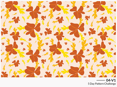 Repeat Pattern 04 (5 day challenge) adobe illustrator artist artwork design digitalart floral pattern graphic design illustration minimal pattern pattern a day patterns repeat pattern repeating pattern repeatpattern seamless seamless pattern seamlesspattern surface pattern surfacedesign