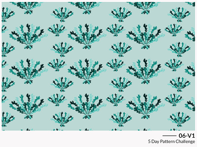 Repeat Pattern 06 (5 day challenge) adobe illustrator chinese fan design digital art floral pattern graphic design illustration leaves pattern a day pattern art pattern designer pattern library patterns repeat pattern repeating pattern repeatpattern surface design surface pattern designer