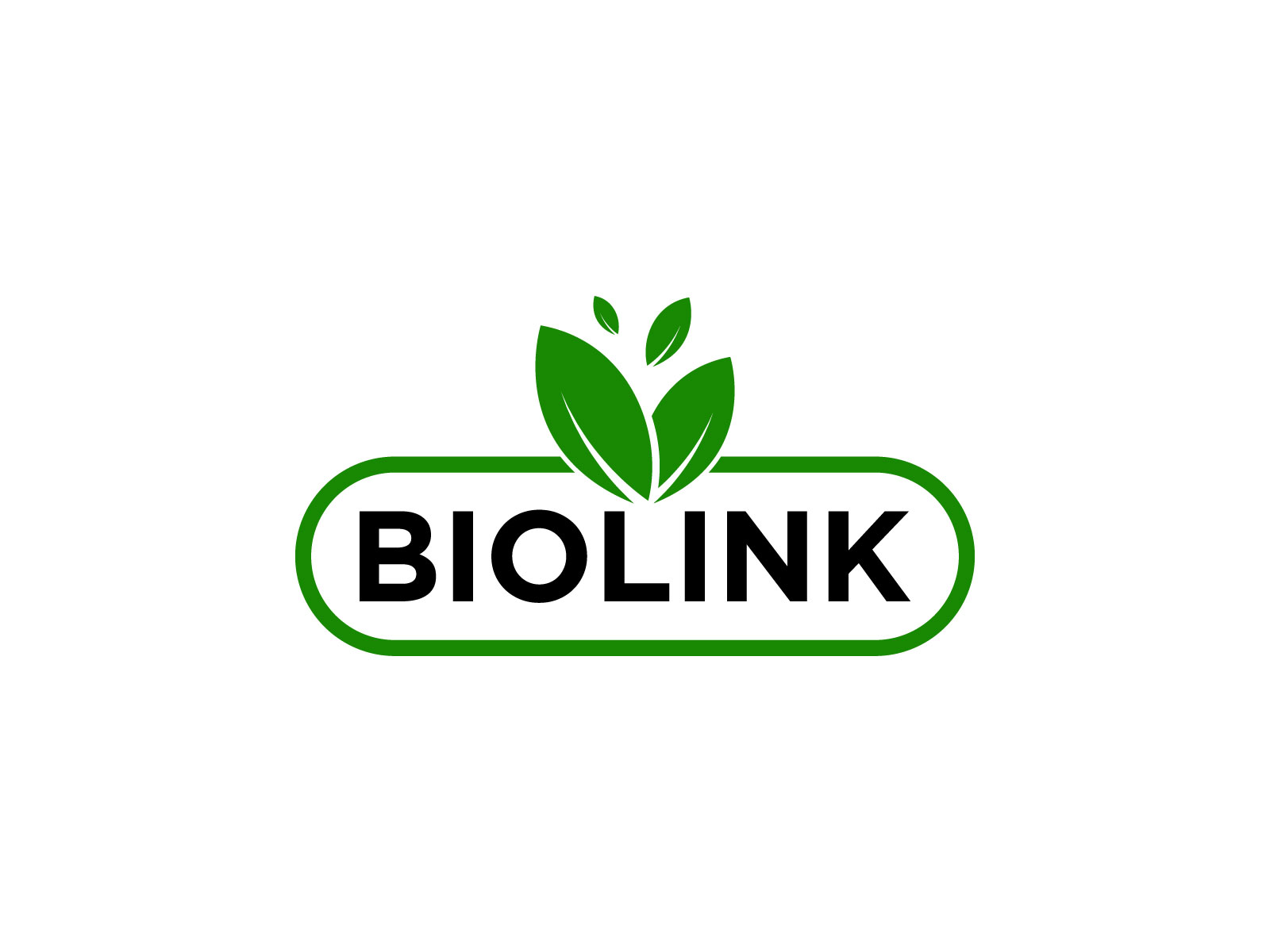 Biolink Logo Design By Nabeel Arshad On Dribbble