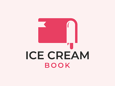 Ice Cream /book/ book ice cream logo