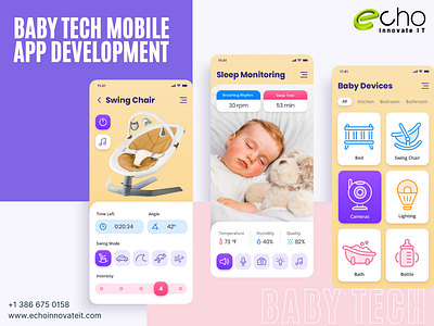 Baby Tech Mobile App Development app development company baby tech app mobile app development