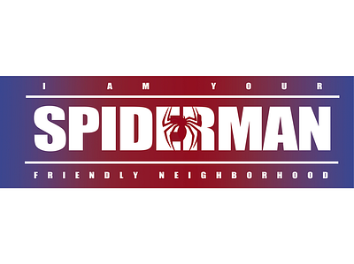 Spiderman poster/sticker design graphic design marvel poster poster design spiderman spiderman far from home