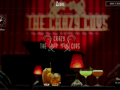 Brasserie Zedel / Animations design digital design ui ui design web web design