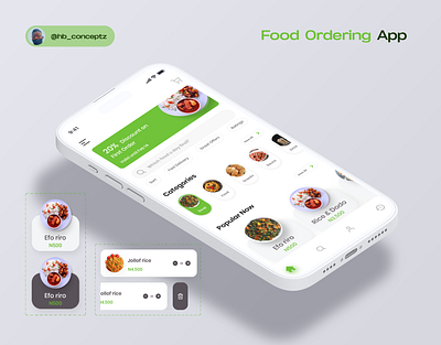 Food Delivery App branding graphic design logo ui