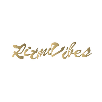 Ritmo Vibes Radio logo graphic design logo