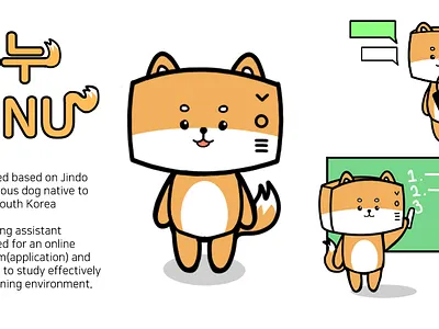 Character design - Virtual learning assistant character character design design illustration