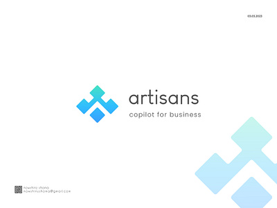 ARTISANS company graphic design logo logo design minimal modern logo