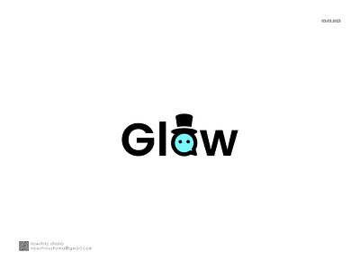 GLOW CHATTING APP app icon app logo chat logo company graphic design logo logo design modern logo