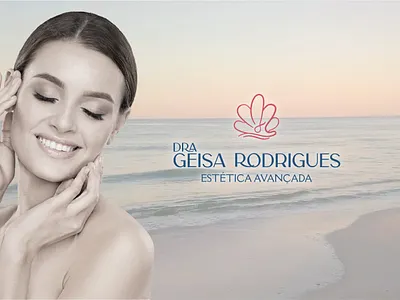 Dra. Geisa Rodrigues Avanced Estetic - Visual Identity brand branding design graphic design logo vector visual design visual identity