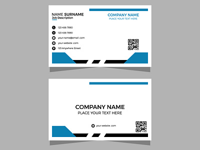 Corporate Business Card address background branding business business card company corporate design flyer graphic design illustration logo media motion graphics phone presentation print sign simple