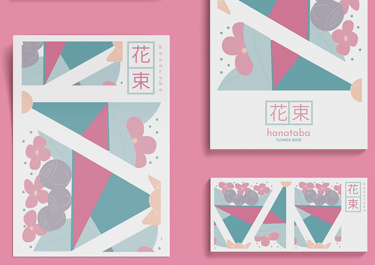 HANATABA - Flower Shop Visual Identity by Giang Nguyen on Dribbble