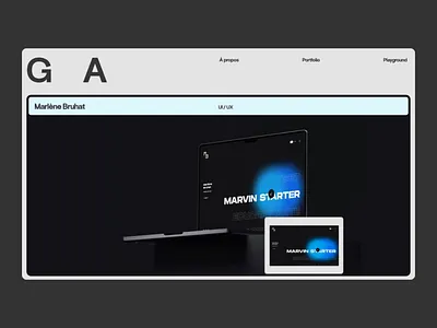 Personal portfolio 2023 animation interaction minimal portfolio ui ui designer ux webdesign webflow webflow designer website