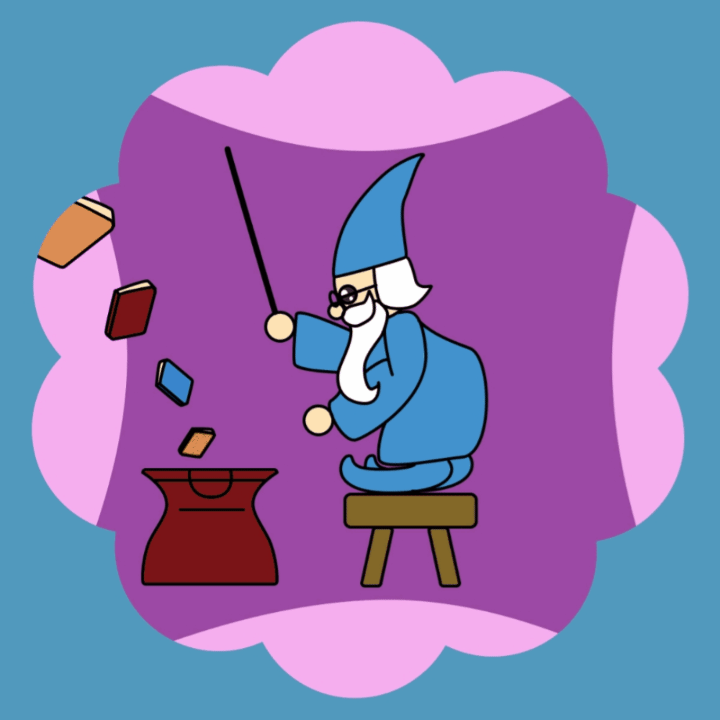 Magical March Magic 23 Design Challenge Week 1: Magical Wizard animation design graphic design illustration motion graphics