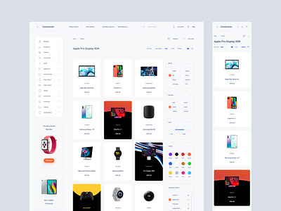 Commerce Template for Free commerce dashboard design system download ui ui kit ux web