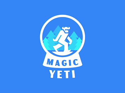 MAGIC YETI branding design graphic design illustration logo megic motion graphics vector yeti