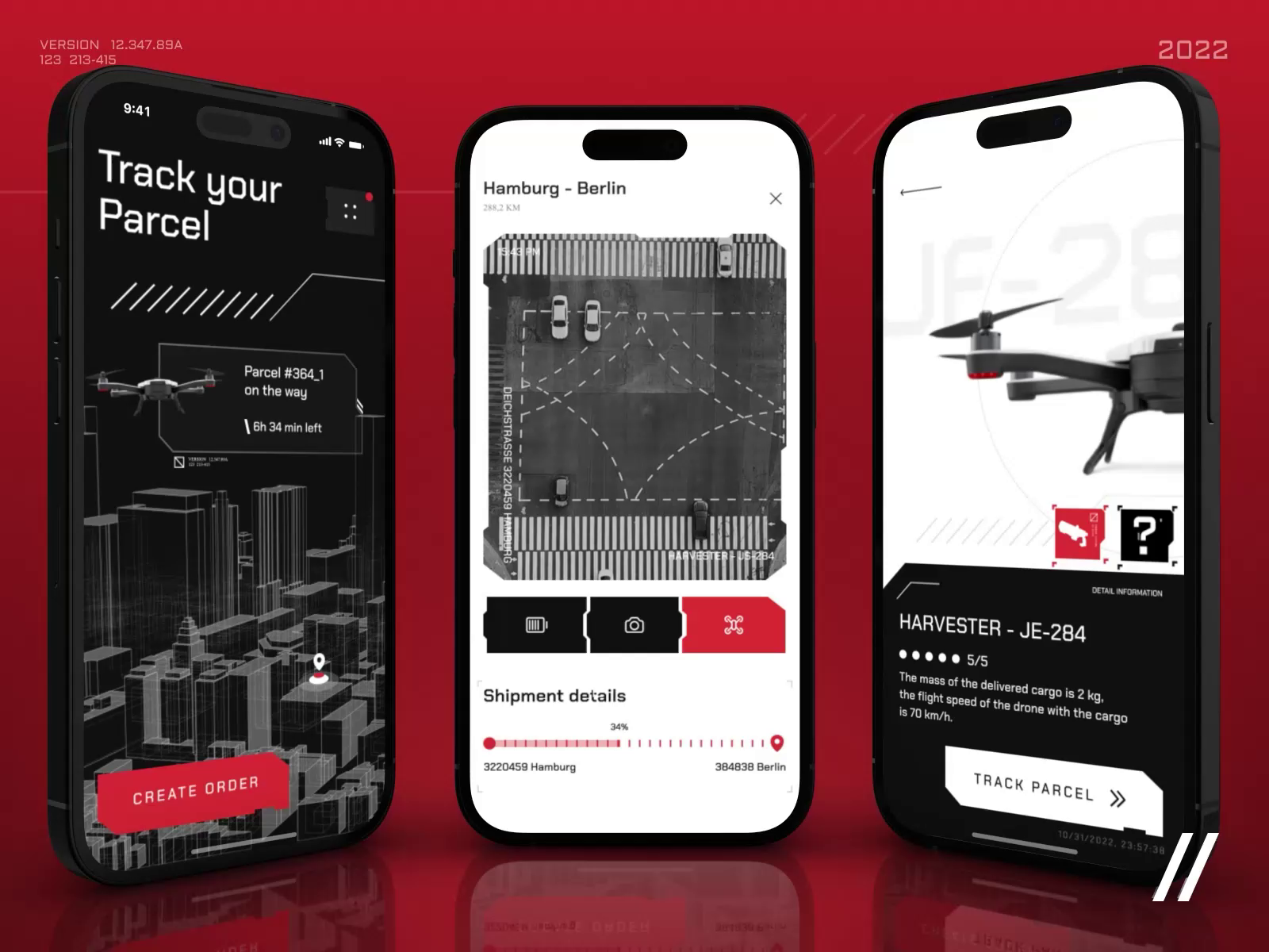 Drone Delivery Mobile IOS Purrweb UI/UX on Dribbble