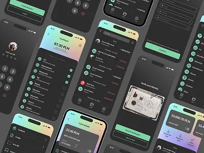 Online Banking Mobile App animation app case study design financial fintech mobile app mobile design online banking product design ui ui design uiux ux design