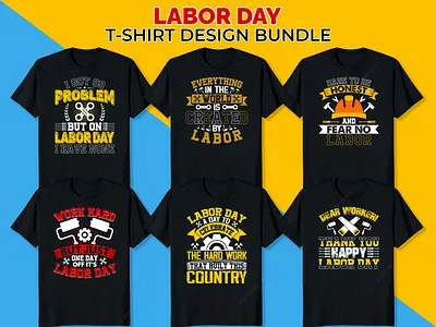 Labor day t-shirt design bundle amazon bundle design clothing design design fashion design graphic design labor day labor day design labor day t shirt design new t shirt design shirt design t shirt t shirt design t shirt design bundle t shirt designer typography vector