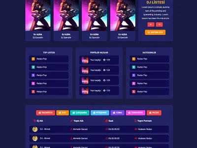 Radio Kalp FM css3 fm html5 radio themes web wordpress