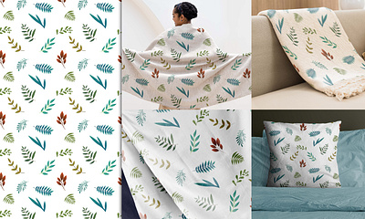 seamless pattern design flower garments design graphic design illustration leaf pattern seamless pattern textile design vector