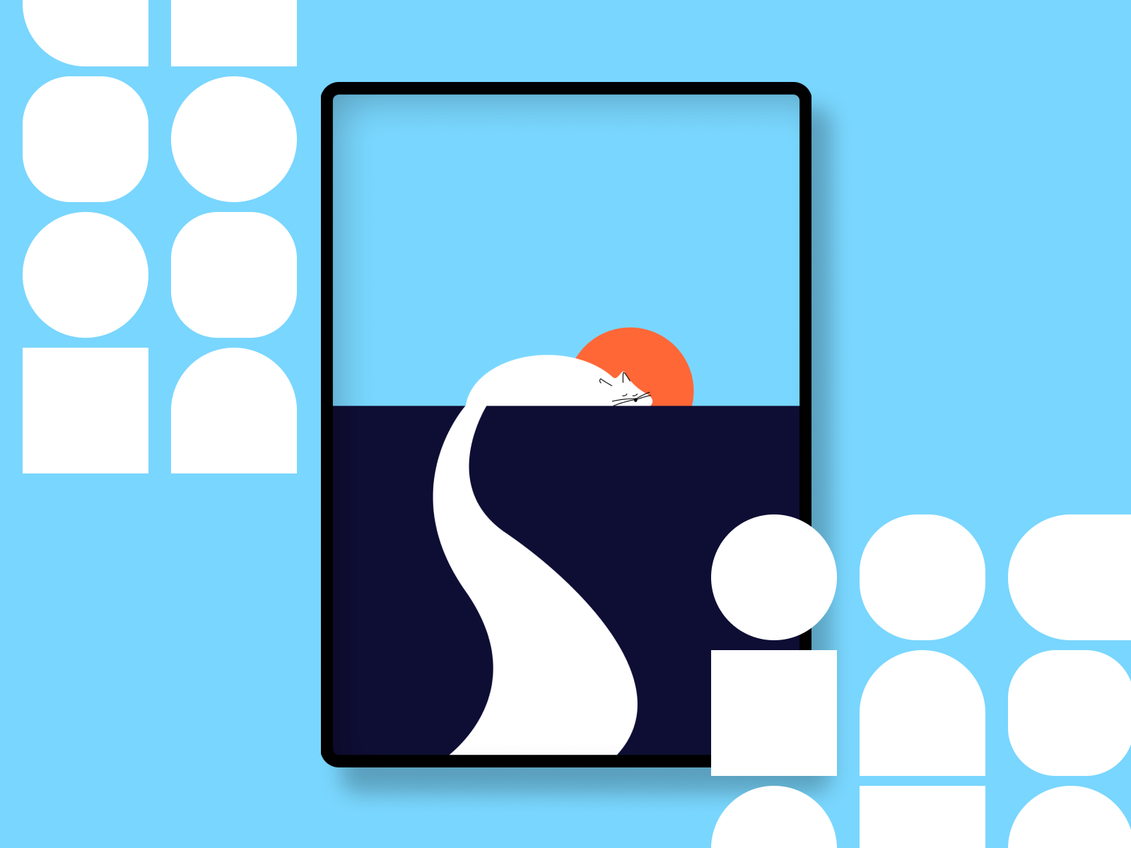 Simple Illustration 3d animation branding christeena chumma chumma.design design graphic design illustration illustrator logo motion graphics ui vector