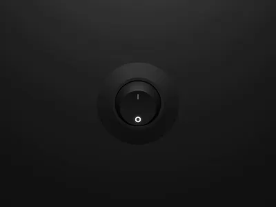 Switch Button 3d 3d clay 3d icons 3d modling animation app blender cinema 4d design illustration