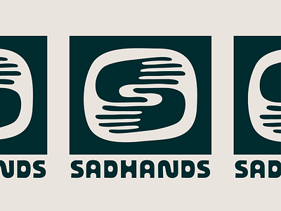 SADHANDS band branding connection hands logo s