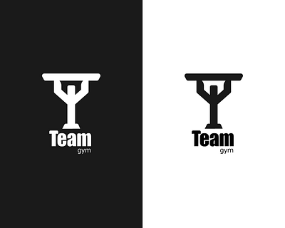 Team gym Logo branding forms graphic design gym gym logo logo sports sports logo team team logo