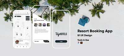 UpHotels - UI UX Design of Hotel Booking App